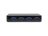 StarTech.com 4 Port USB 3.0 5 GBPS Hub With 2.4A Fast Charge Port