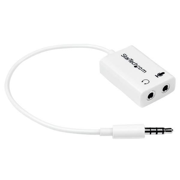 Photos - Cable (video, audio, USB) Startech.com 3.5mm 4 Position to 2x3 Position 3.5mm Headset Splitter MUYHS 