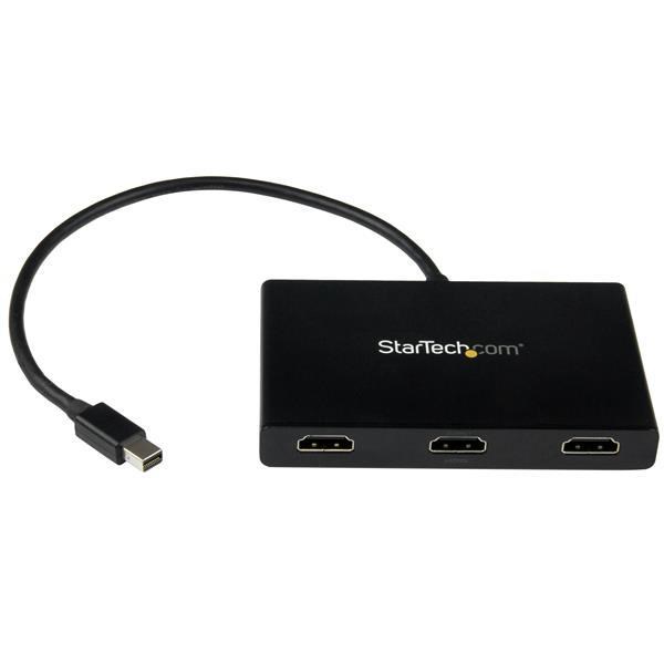 Photos - Cable (video, audio, USB) Startech.com StarTech,com MST Hub - Mini DisplayPort to Triple Head HDMI Multi MSTMDP12 