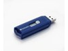 4GB Verbatim Retractable USB Drive Blue