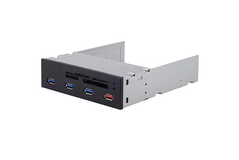 SilverStone FP56 Card Reader & Drive Mount