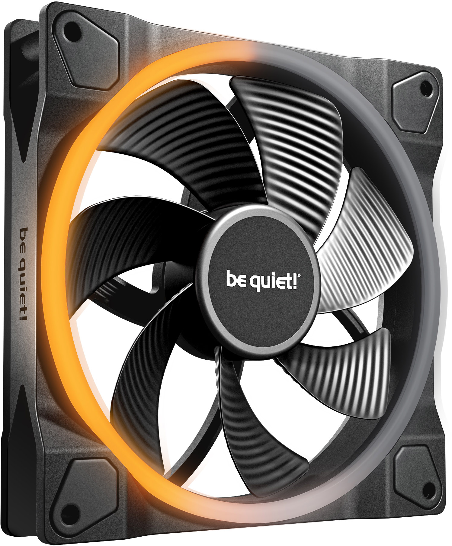 be quiet! Light Wings 140mm PWM Chassis Fan in Black with Reverse