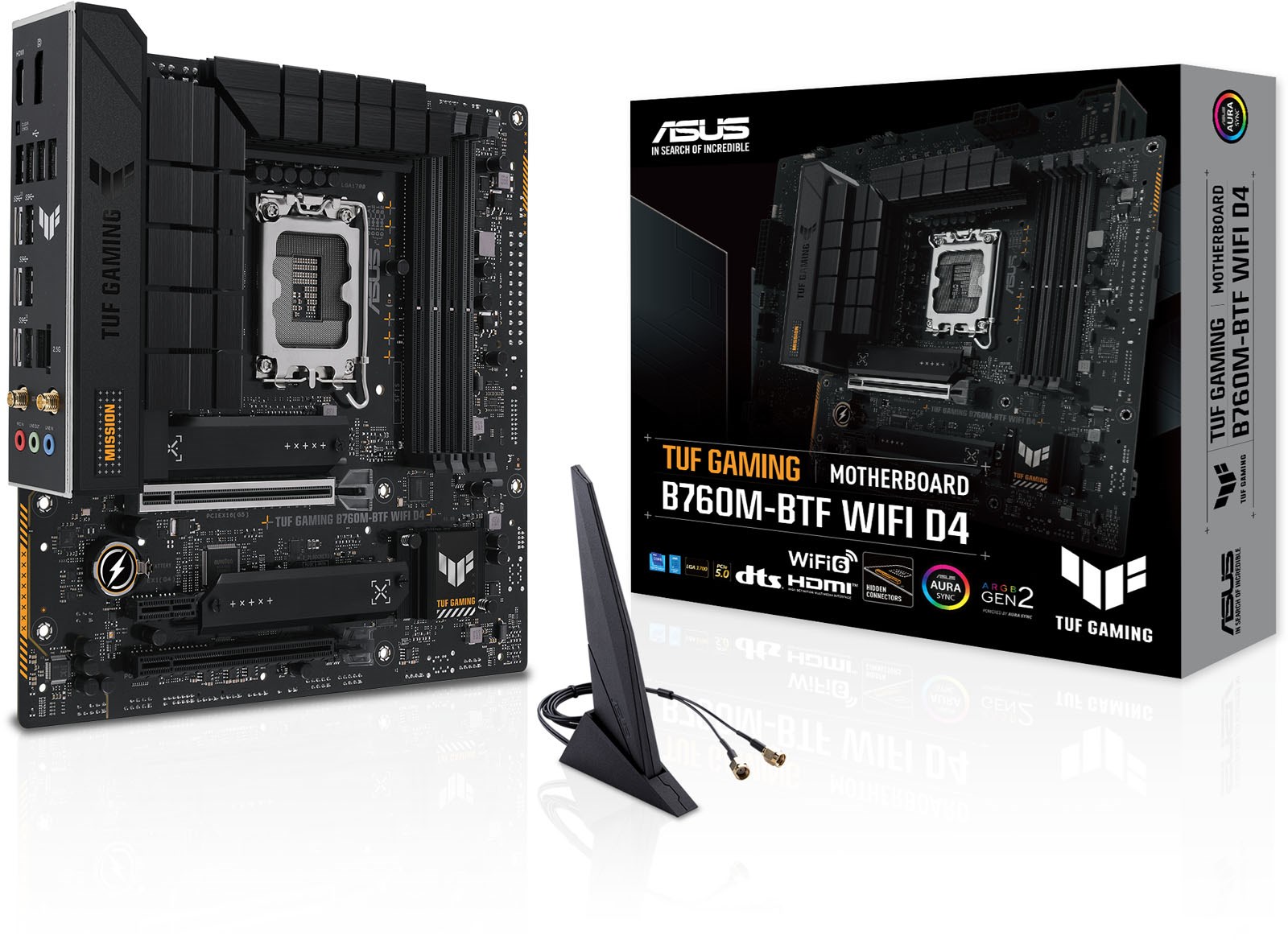 ASUS TUF Gaming B760M-BTF WIFI D4 Intel Socket 1700