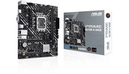 ASUS Prime H610M-K ARGB mATX Motherboard for Intel LGA1700 CPUs