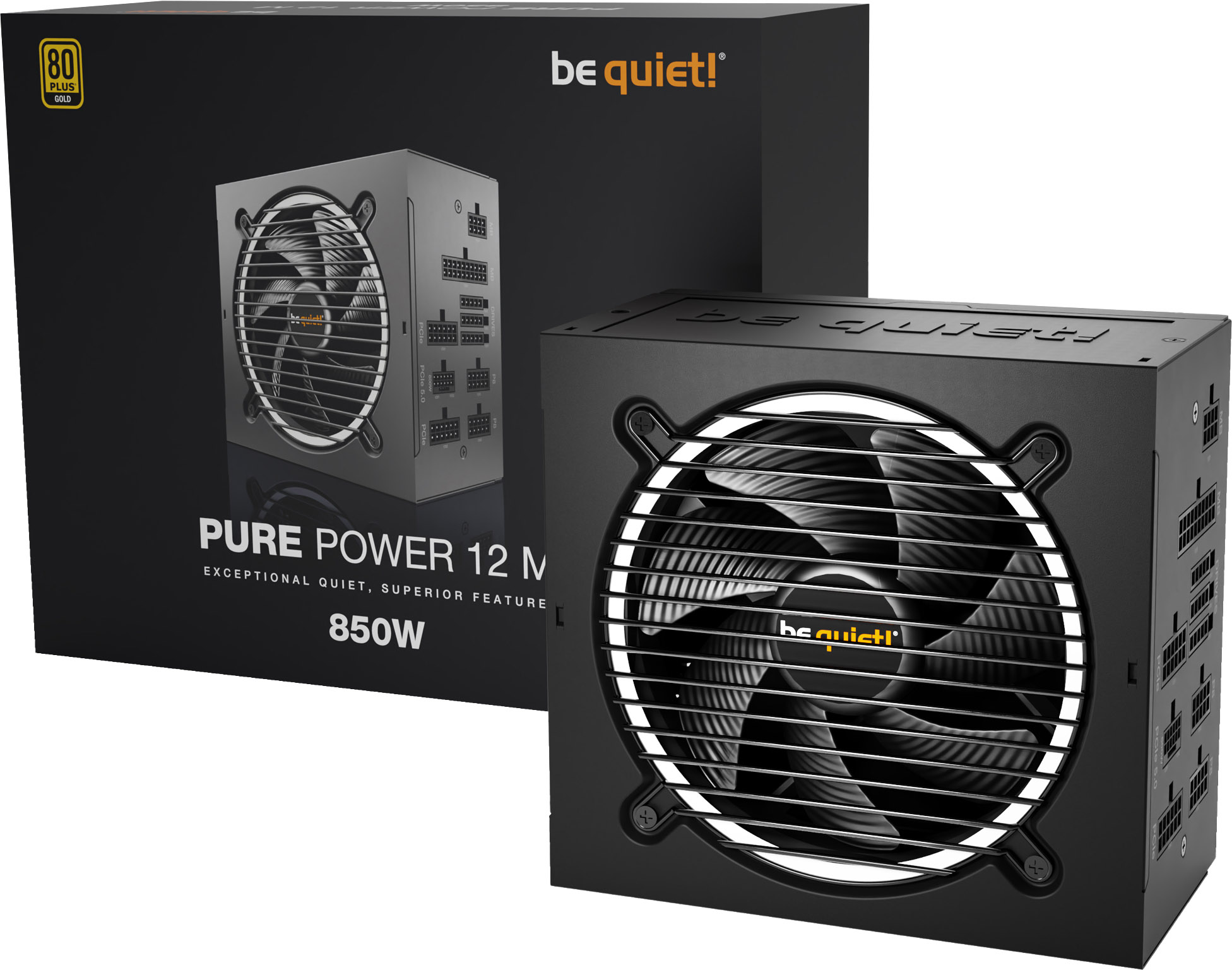 850W Be Quiet! Pure Power 12 M Modular 80 Plus Gold PSU