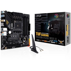 ASUS TUF Gaming B550M-Plus WIFI II Motherboard, mATX, AMD Socket AM4, B550 Chipset
