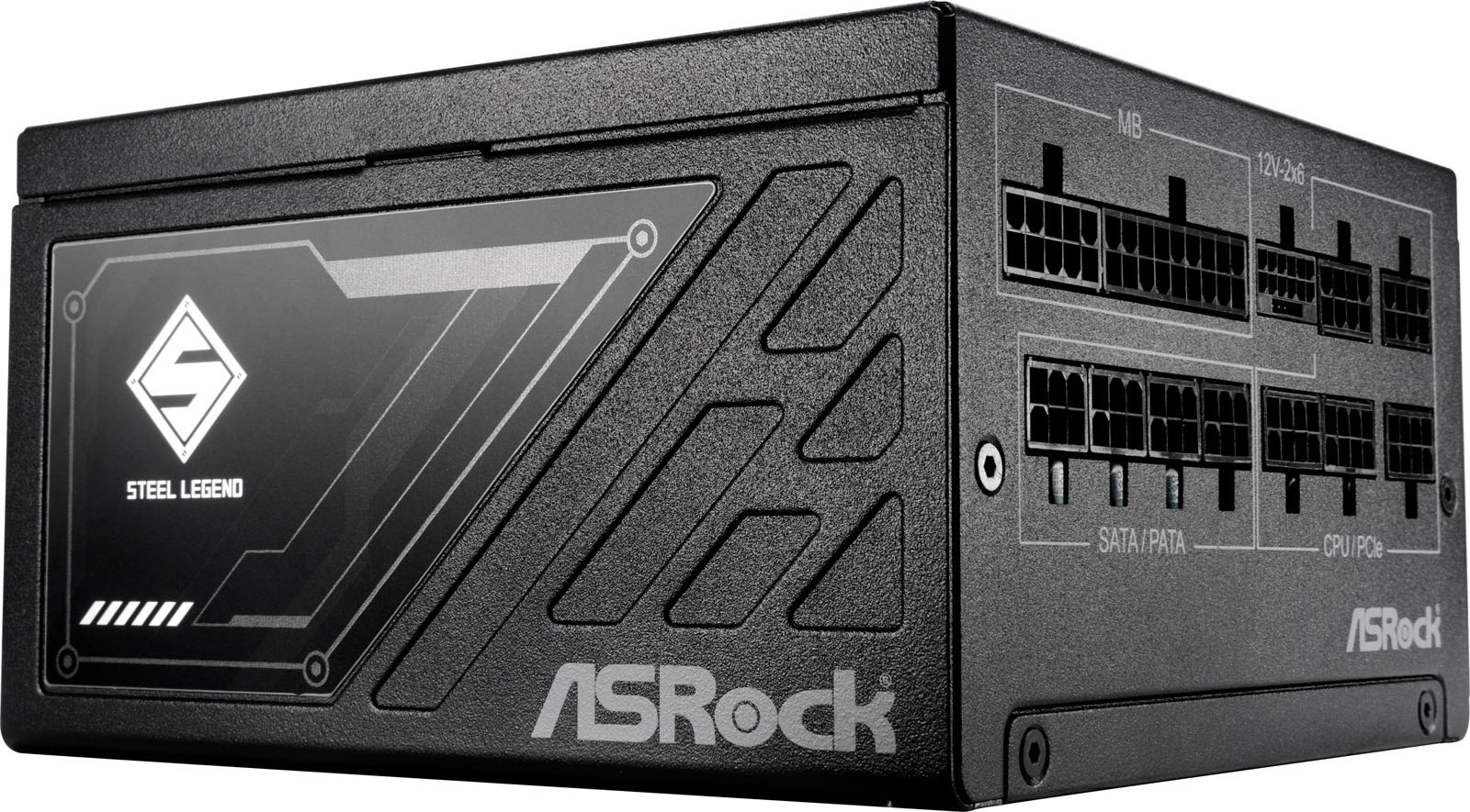 850W ASRock Steel Legend 850G Modular 80 Plus Gold PSU - 90-UXS085