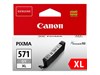 Canon CLI-571XL High Yield Ink Cartridge - Grey, 11ml (Yield 289 Photos)
