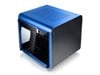Raijintek METIS EVO TGS ITX Gaming Case - Blue USB 3.0