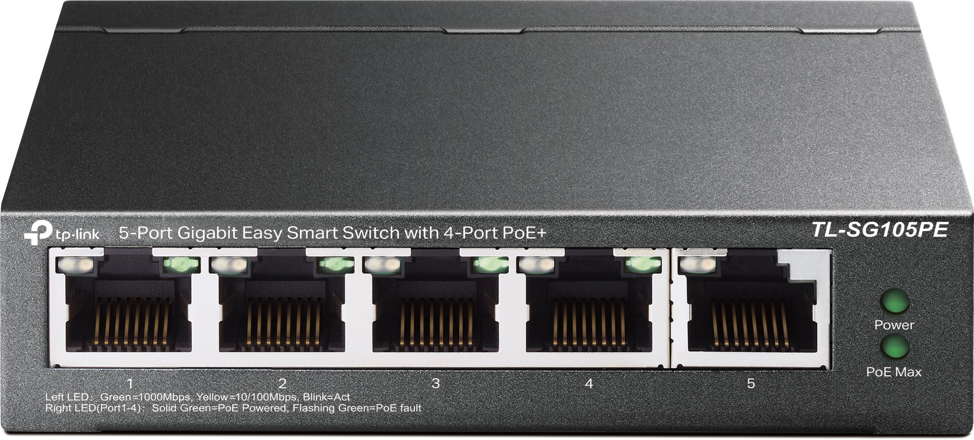 Tp Link Tl Sg105pe 5 Port Gigabit Desktop Switch Tl Sg105pe Ccl Computers