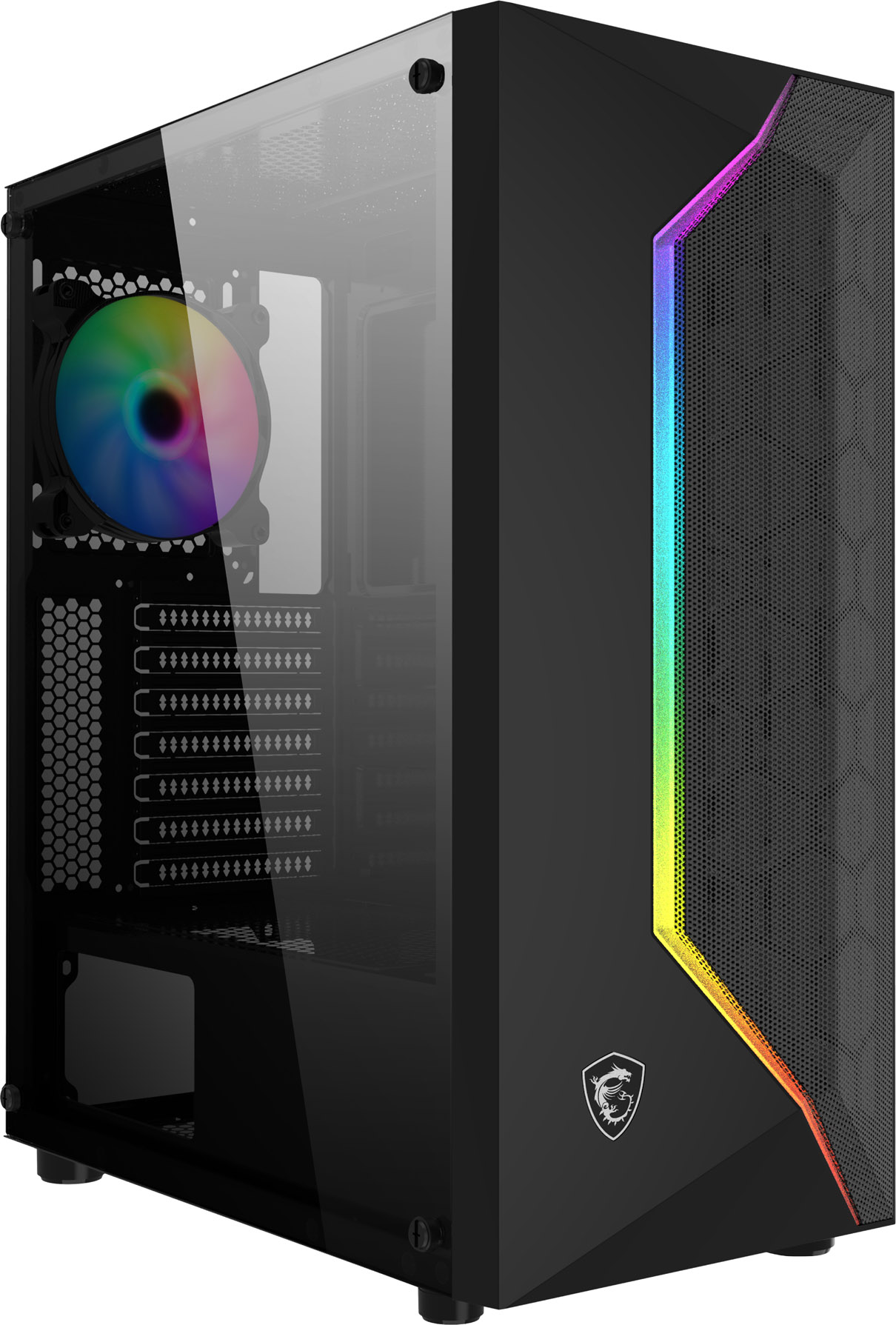 MSI MAG VAMPIRIC 100R Mid Tower Gaming Case - 306-7G07R15-809 | CCL ...