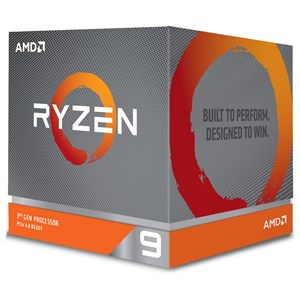 AMD Ryzen 9 3900X 3.8GHz Dodeca Core Processor with 12 Cores, 24 Threads, 105W TDP, 70MB Cache, 4.6GHz Turbo, Wraith Prism Cooler