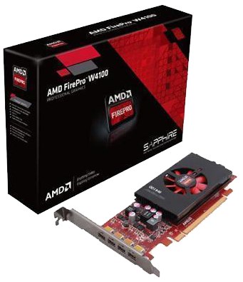 amd firepro w4100 sound