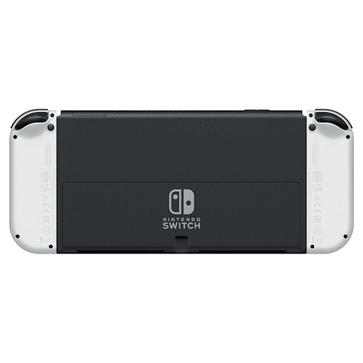 Nintendo Switch OLED Console in White with White Joy-Con