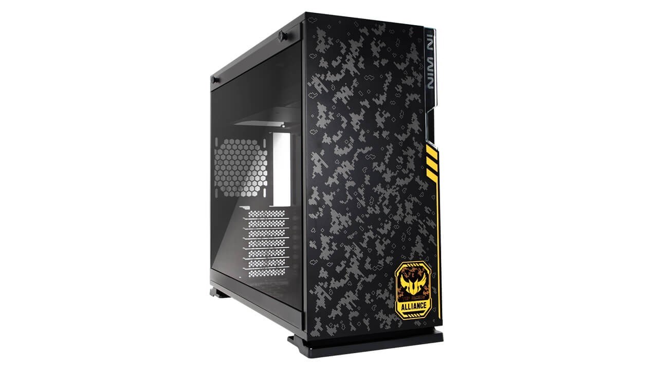 Inwin 101 TUF Gaming Mid Tower Gaming Case - Black - 101 
