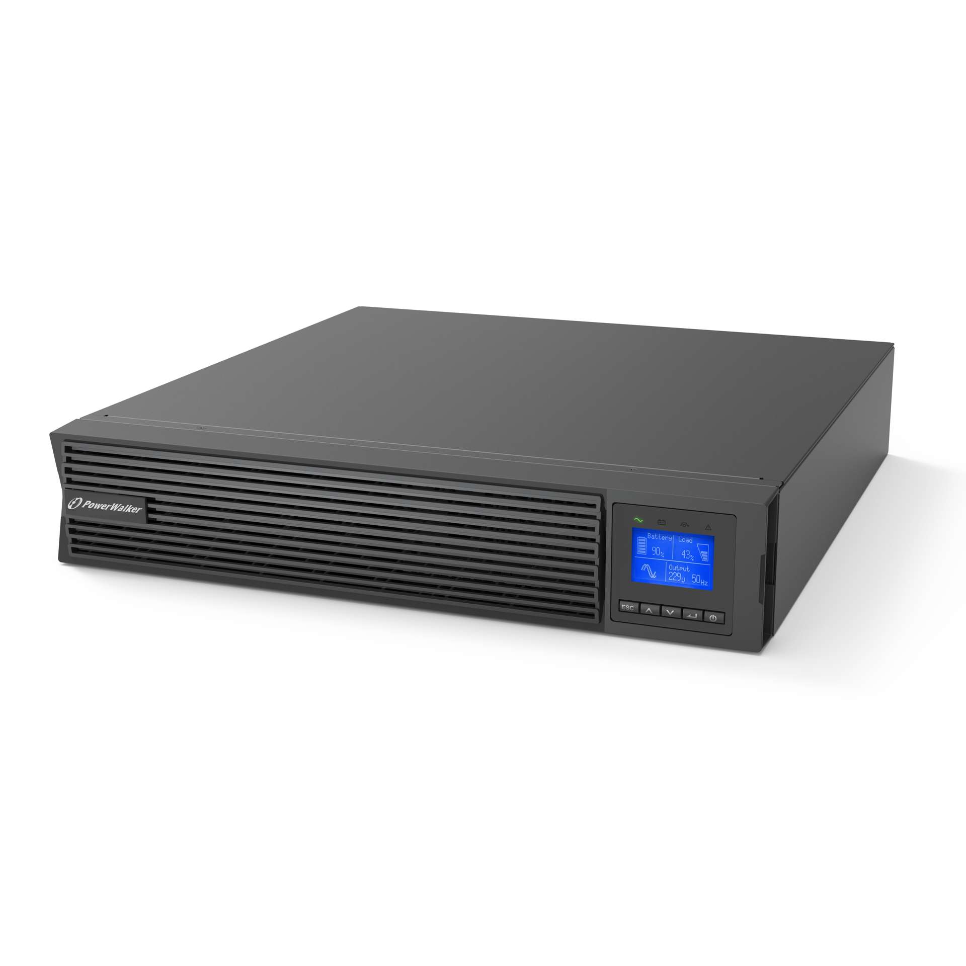 PowerWalker VFI 1500 ICR IoT uninterruptible power supply (UPS) Double