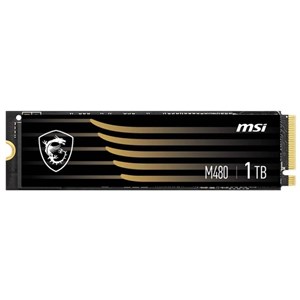 MSI SPATIUM M480 1TB Solid State Drive, M.2-2280, PCIe Gen4 x4 NVMe