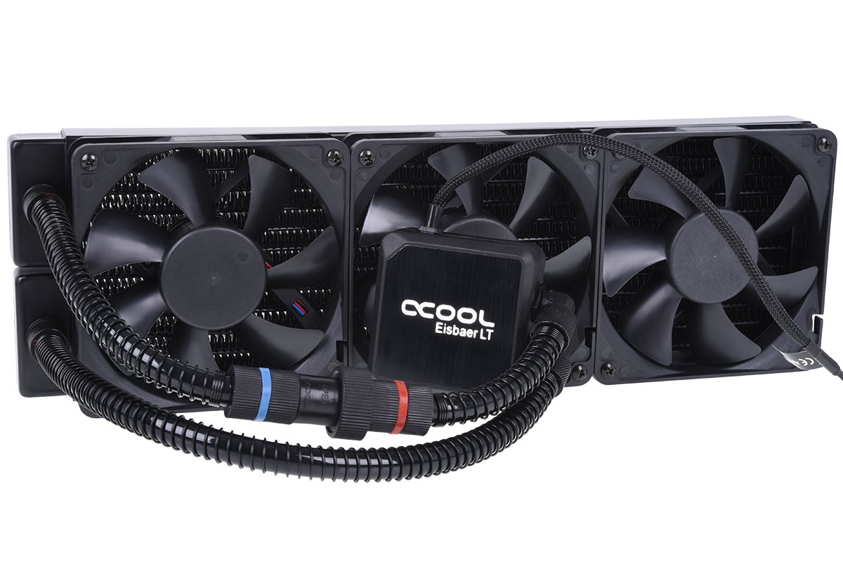 Alphacool Eisbaer LT360 All-in-One 360mm Liquid CPU Cooller - Black - 11446 | CCL Computers