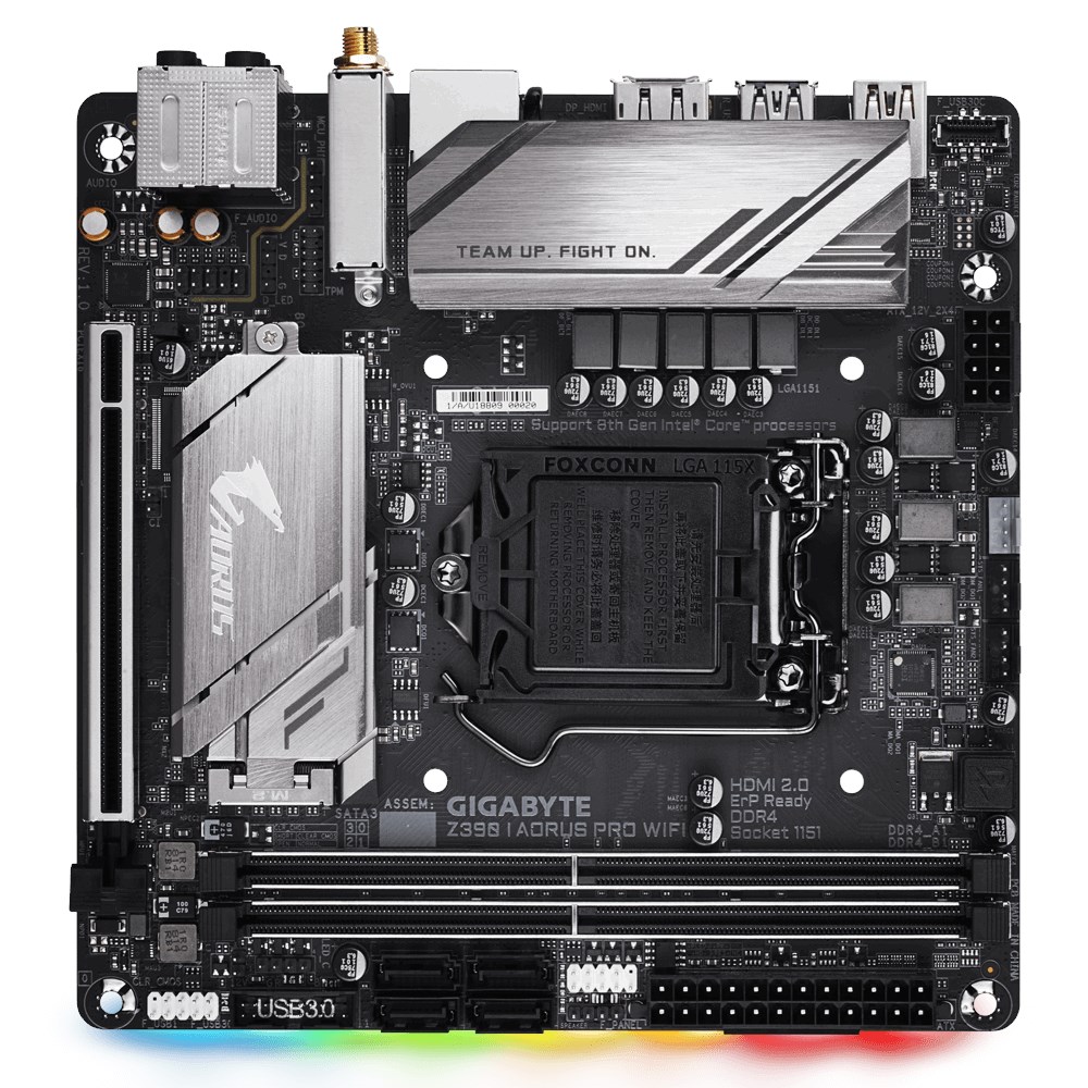 Gigabyte Z390 I AORUS PRO WIFI Intel Motherboard Z390 I AORUS PRO