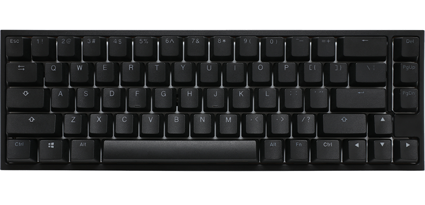 Photos - Keyboard Ducky One2 SF 65 RGB Backlit Blue Cherry MX Switch  1967ST-CUKPDAZ 