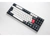 Ducky One 2 Tuxedo TKL Mechanical USB Keyboard, UK QWERTY, Cherry MX Black Switches