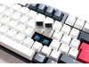 Ducky One 2 Tuxedo TKL Mechanical USB Keyboard, UK QWERTY, Cherry MX Red Switches
