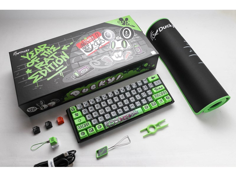 2020 ducky year of the rat limited edition keyboard Ducky 2020 Year of the Rat Edition Limited Chinese Zodiac Series USB
