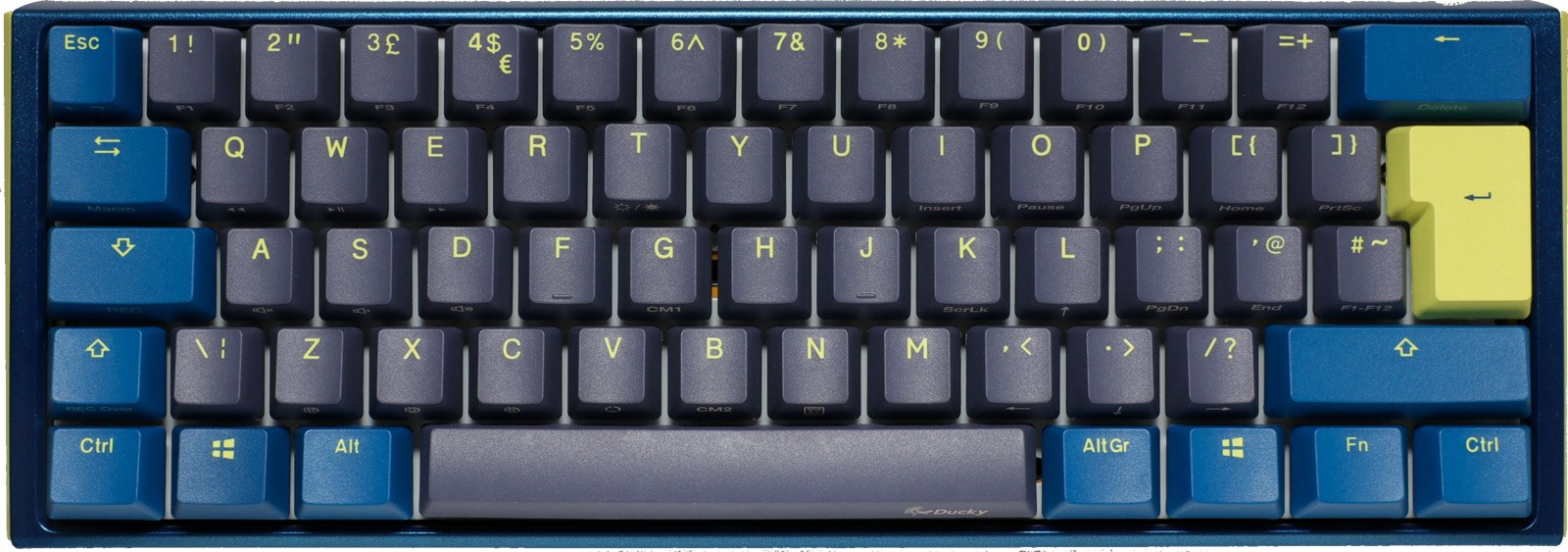 Photos - Keyboard Ducky One 3 Daybreak Mini , UK, 60, RGB LED, Cherry MX Silent DKON 