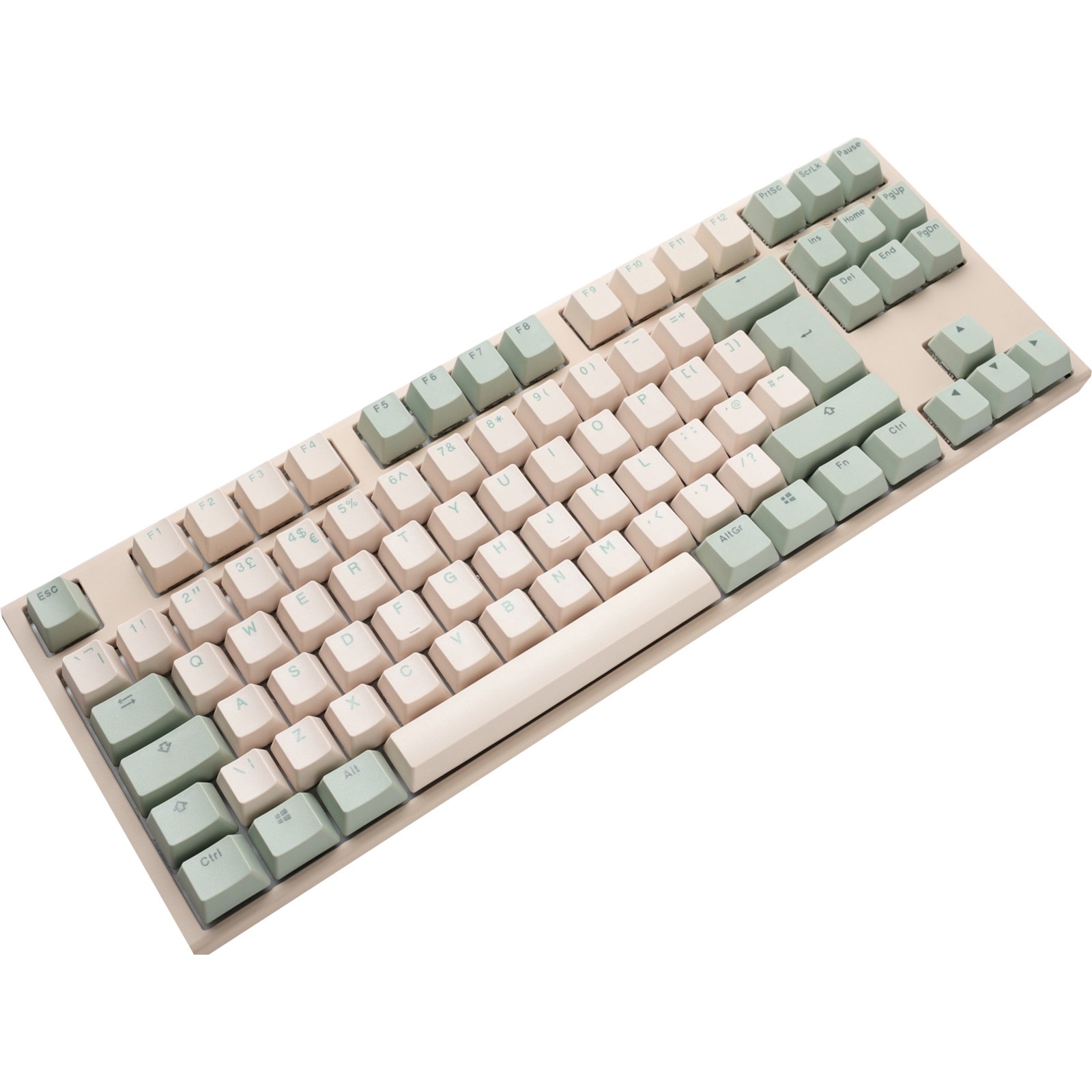 Ducky One 3 TKL Matcha Keyboard, UK, Tenkeyless, Cherry MX Brown