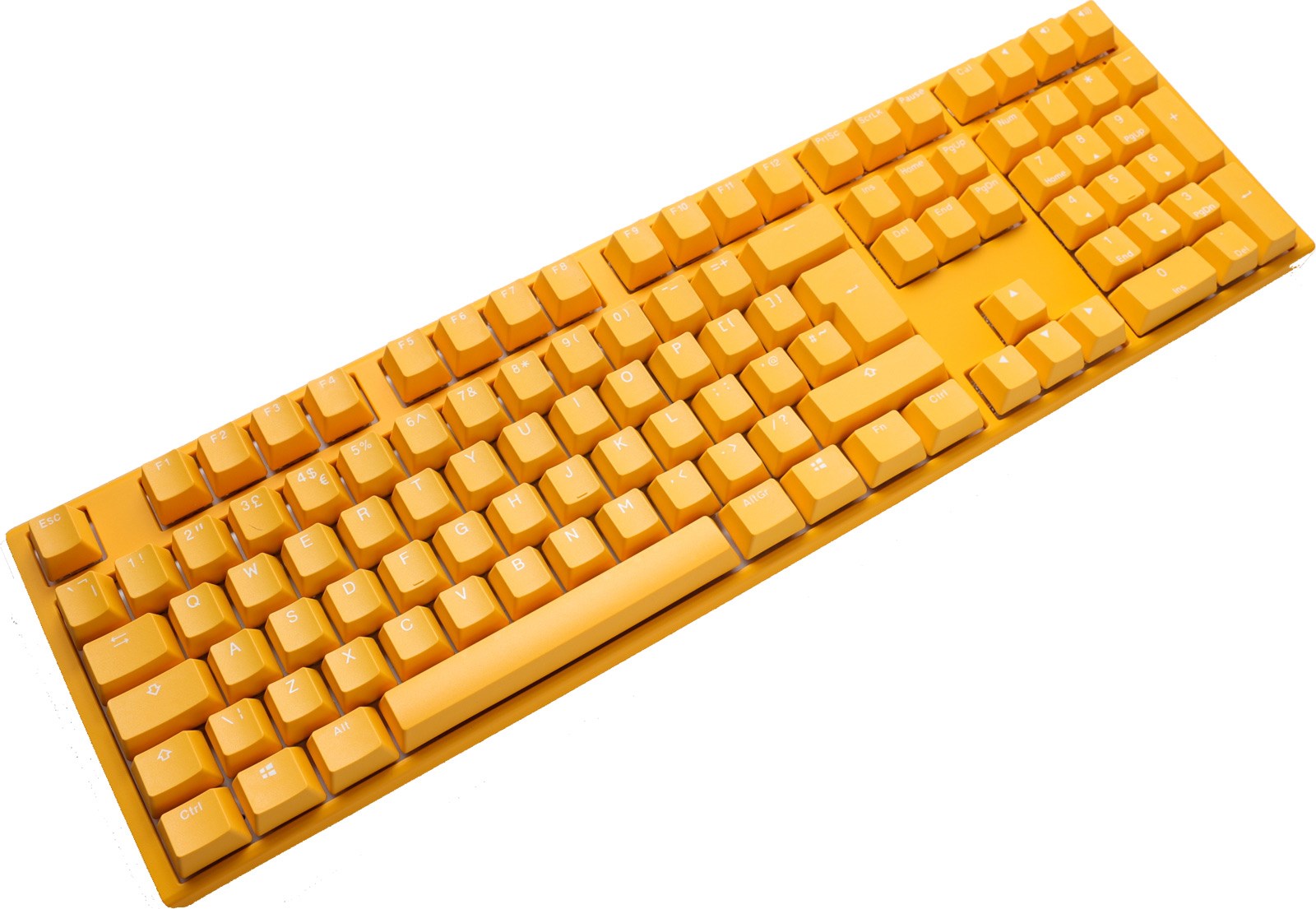 Photos - Keyboard Ducky One 3 Yellow , UK, Full Size, RGB LED, Cherry MX Blue DKON21 