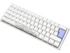 Ducky One 3 Classic Mini Mechanical USB Keyboard in Pure White, 60%, RGB, UK Layout, Cherry MX Silver Switches