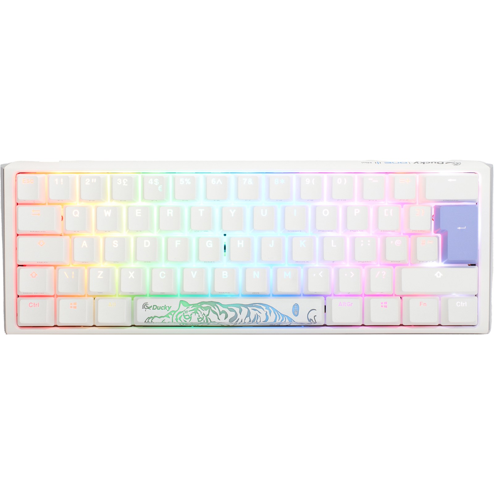 Photos - Keyboard Ducky One 3 Classic Mini Mechanical USB  in Pure White, 60, DKON21 