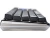Ducky One 3 Classic SF Mechanical USB Keyboard in Galaxy Black, 65%, RGB, UK Layout, Cherry MX Clear Switches