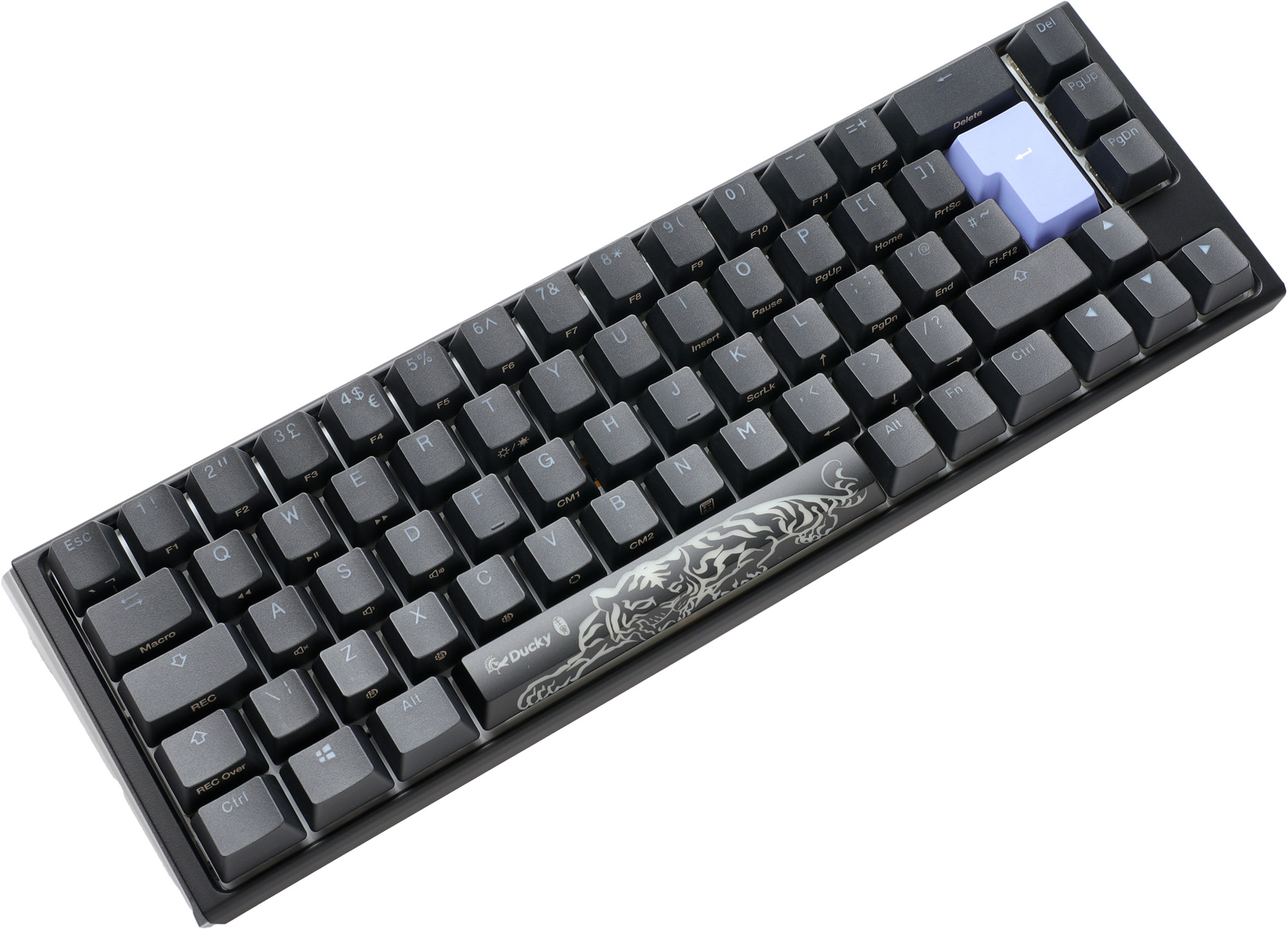 Ducky One 3 Classic Mechanische Tastatur – 65% Layout, MX Clear Switches, Für Gaming & Office
