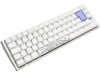 Ducky One 3 Classic SF Mechanical USB Keyboard in Pure White, 65%, RGB, UK Layout, Cherry MX Silent Clear Switches