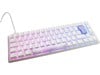 Ducky One 3 Classic SF Mechanical USB Keyboard in Pure White, 65%, RGB, UK Layout, Cherry MX Silent Red Switches