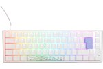 Ducky One 3 Classic SF Mechanical USB Keyboard in Pure White, 65%, RGB, UK Layout, Cherry MX Blue Switches