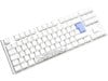 Ducky One 3 Classic TKL Mechanical USB Keyboard in Pure White, Tenkeyless, RGB, UK Layout, Cherry MX Silver Switches