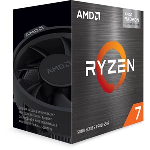 AMD Ryzen 7 5700G Octa Core Processor, 8-cores, 16-threads, 3.8GHz Base, 4.6GHz Boost, 16MB Cache. 65W TDP, Socket AM4, Radeon Graphics, Wraith Stealth Cooler