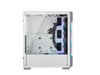 Corsair iCUE 220T RGB Airflow Mid Tower Gaming Case - White USB 3.0