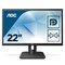 AOC 22E1Q 21.5 inch Monitor - Full HD 1080p, 5ms, Speakers, HDMI