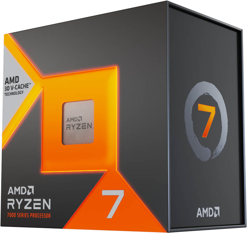 Amd Ryzen 7800X3d 8 Core/16 Thread Am5 Cpu Size 7