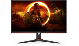 AOC 24G2SAE/BK 23.8 inch 1ms Gaming Monitor - Full HD 1080p, 1ms, Speakers, HDMI