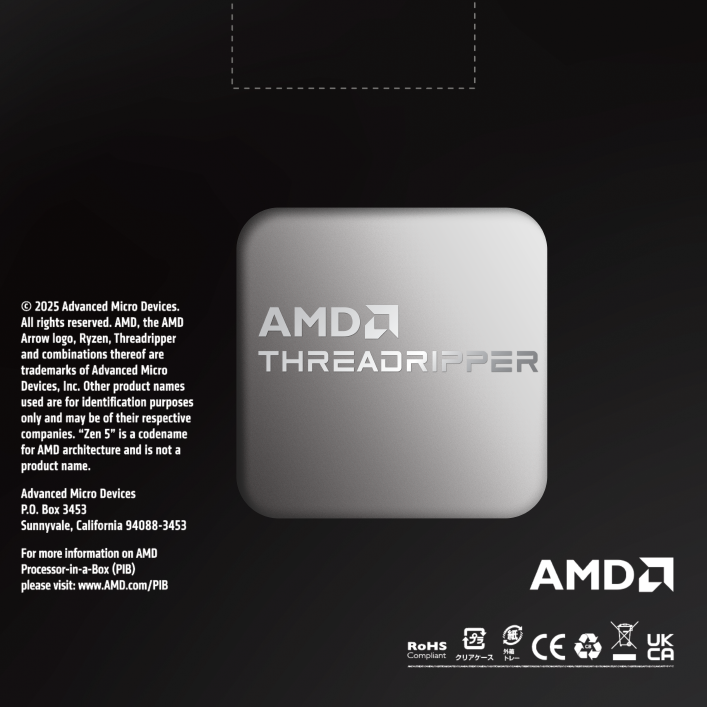 AMD Ryzen Threadripper 9960X 24-core Socket sTR5 Workstation