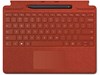 Microsoft Surface Pro X Signature Keyboard with Slim Pen in Poppy Red