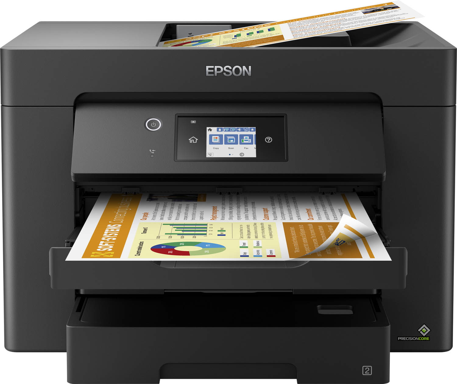 Epson Black Workforce Wf-7830Dtwf A3 Duplex Multifunction Printer Small