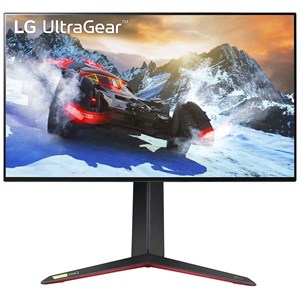 LG UltraGear 27GP950-B 27 inch Gaming Monitor, IPS Panel, 4K UHD 3840 x 2160 Resolution, 144Hz Refresh Rate, G-SYNC Compatible, FreeSync Premium Pro, DisplayHDR 600, DisplayPort, 2x HDMI, USB3 Hub