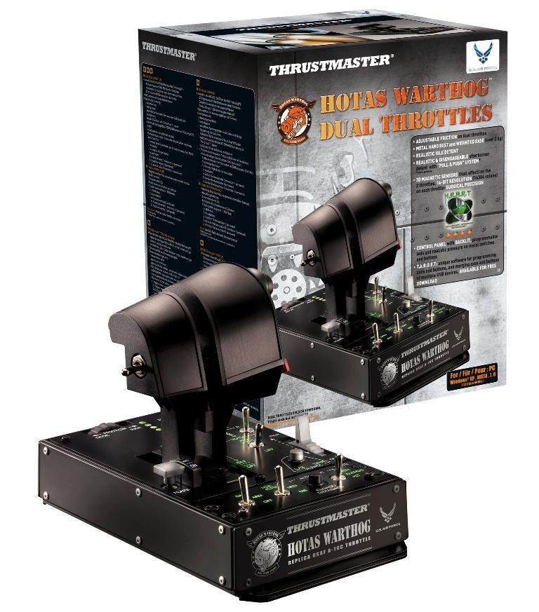 Thrustmaster Hotas Warthog Dual Throttle (Black) - 2960739 | CCL