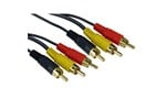 Cables Direct 3m Composite to Composite Video Cable