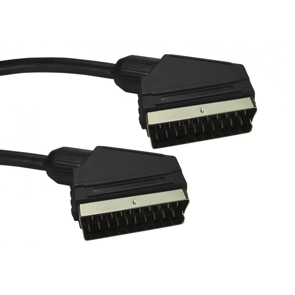 Photos - Cable (video, audio, USB) Cables Direct 1m Gold Plated SCART Cable 2SS-01 